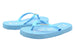 bebe Girls' Glitter Flip Flop Little Kid Big Kid Slip On Summer Thong Sandal with Printed Logo Footbed