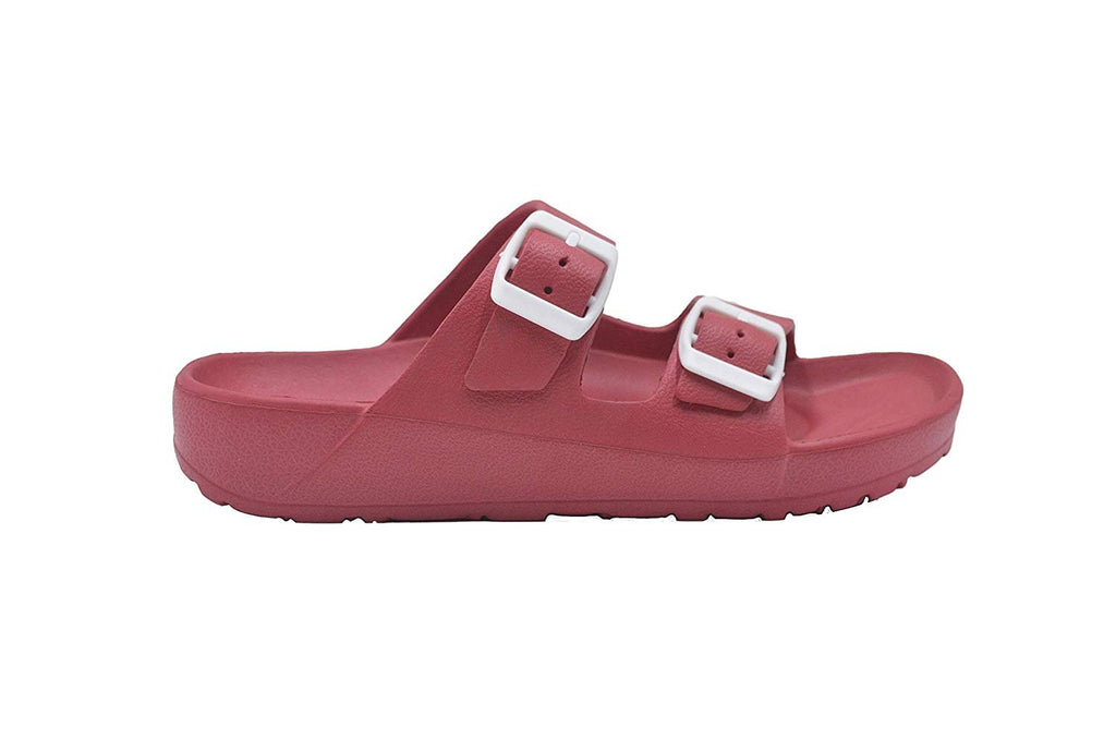 Revo Boys Flip Flops Eva Double Buckle Slide Sandal