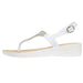 Sara Z Womens Rhinestone Wedge Sandals Thong Platform Beaded Slingback T Strap Summer Shoes