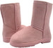 Via Rosa Womens 8 Inch� Mid Calf Microsuede Winter Boots Embellished with Sparkly Rhinestones