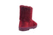 Via Rosa Womens 7 Inch� Mid Calf Microsuede Winter Boots with Faux Fur Back Shaft Embellishment