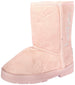 bebe Girls Shimmer Winter Boots with Rhinestone Casual Warm Slip-On Shoes
