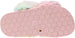 bebe Girls Pool Slide Fashionable Faux Fur with Elastic Back Strap Lightweight for Girls