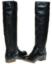 Sara Z Ladies Riding Boot with Back Studs (Black), Size 8