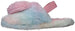 Women's Soft and Comfy Faux Fur Slipper with Elastic Back