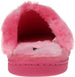 Women's Warm and Comfy Tie Dye Faux Fur Slipper