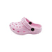 Shocked Toddler Rubber Foam Slingback Clogs with Ventilated Upper Size 11-12 Light Pink