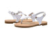 bebe Girls Fashion Sandals Slingback T Strap Thong Summer Flat with Rhinestone