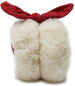 Laundry by Shelli Segal Womens Faux Fur Microsuede Warm Earmuffs with Bows - Furry Ear Warmers