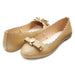 Sara Z Womens Vegan Snakeskin Ballet Flat Slip On Shoes With Bow and Scalloped Edges (See More Colors and Sizes)