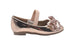 bebe Toddler Girls Ballet Flats Glitter Bow Mary Jane Ballerina Shoes