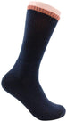 Ben Sherman Menâ€™s 3-Pack Casual Cushioned Over the Calf Ribbed Socks - Natural Cotton Blend