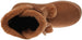 Fifth & Luxe Womens Comfortable and Warm Microsuede Winter Boot with Pom Pom Bow