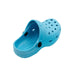 Sara Z Girls Rubber Foam Slingback Clogs with Ventilated Upper Size 12/13 Turquoise