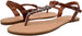 Gold Toe Women’s Braided Rhinestone T-Strap Sandal with Back Straps - Open Toe Fashion Bling Summer Slide Shoe