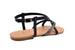 Via Rosa Ladies Fashion Sandals Pu Multi Strap Caged Summer Thong Flats