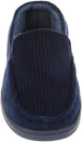 Men's Corduroy Moccasin Memory Foam Slippers, Indoor, and Outdoor Men's Slippers - Easy Cloud Slides