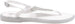 Fifth & Luxe Women's Slip-On PCU Thong Sandals with Rhinestone Upper, Open-Toe Flat Fashion Summer Shoes