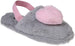 Women's Soft and Comfy Faux Fur Slipper with Elastic Back