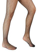 Marilyn Monroe Womens Ladies 2Pack Black Polka Dots Fishnet Tights With Solid Opaque (See More Sizes)