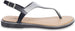 dELiAs Girls Big Kid PCU Glitter Thong Slide Sandal with Adjustable Back Strap - Fashion Summer Shoes