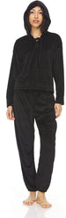 Women's Long Sleeve Pullover with Hoodie and Jogger Pants, 2-PC Set for Women