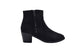 Via Rosa Women’s Short Low Heeled Microsuede Zipper Dress Ankle Boots
