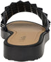 Women's Casual Studded Flat Slide Sandals, Fancy and Dressy Flats for Women