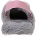 Women's Soft and Comfy Faux Fur Slipper with Elastic Back