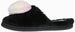 Women's Warm and Comfy Faux Fur Slipper With Heart Pom Poms
