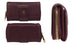 RAMPAGE Trifold Wallet with Front Tab Detailing and Back Zip Pocket