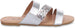 dELiAs Girls Big Kid Metallic Glitter Strap Slide Sandal Open Toe Fashion Summer Bling Shoes