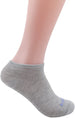 Womenâ€™s Flat Knit Solid Low-Cut Socks