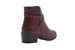 Via Rosa Women’s Short Low Heeled Dress Ankle Boots Embellished with Studs