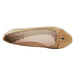 Sara Z Womens Vegan Snakeskin Ballet Flat Slip On Shoes With Bow and Scalloped Edges (See More Colors and Sizes)