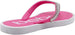 bebe Girls’ Big Kid PCU Sparkly Rhinestone Flip Flop Sandal with Printed Footbed - Fashion Summer Slipper Shoe