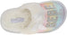 bebe Girls Fluffy And Cute Scuff Glitter Slippers With Faux Fur Satin Bow