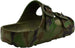 Zac & Evan Boys' Big Kid EVA Camo Print Footbed Slide Sandal with Buckle Strap