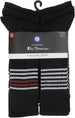 Ben Sherman Menâ€™s Socks- Crew Socks Half Cushion Moisture Control Ribbed Socks for 6 Pack