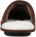 Xertia Men's Microsuede Slipper With Faux Fur Collar And Memory Foam Insoles, Easy Slip-On And Comfortable Fit