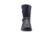 Via Rosa Women’s Short Mid Calf Moto Boots Embellished with Faux Fur Trim and Buckles