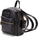 Women’s Mini Sport Dome Backpack with Sanitizer Charm (Black)