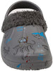 Chatties Boy's Camo Clog Waterproof Slippers with Sherpa Lining in a Fuzzy and Warm Style