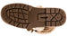 Sara Z Ladies Microsuede 10" Winter Boots with Grosgrain Lace up (Cognac), Size 5-6