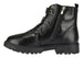 Women's Smooth PU Moto Boots Lace up Back Strap Lace-up Fashion Shoes