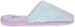 Women's Warm and Comfy Tie Dye Faux Fur Slipper