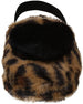 Women's Soft and Comfy Faux Fur Slipper with Elastic Back