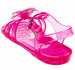 Chatties Toddler Girls Jelly Sandals - Fuchsia, Size 11 / 12 (More Colors and Sizes Available)