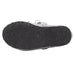 Sara Z Kids Toddlers Girls Glitter Ballet Flat Slip On Shoes With Elastic Strap and Bow Silver Size 9/10