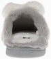 Women's Warm and Comfy Faux Fur Slipper With Heart Pom Poms